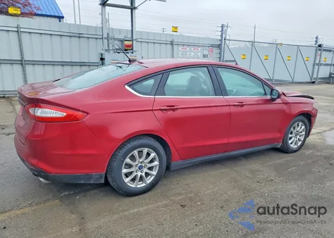 2016 Ford Fusion S z USA, uszkodzony, nr VIN 1FA6P0G70G5133126